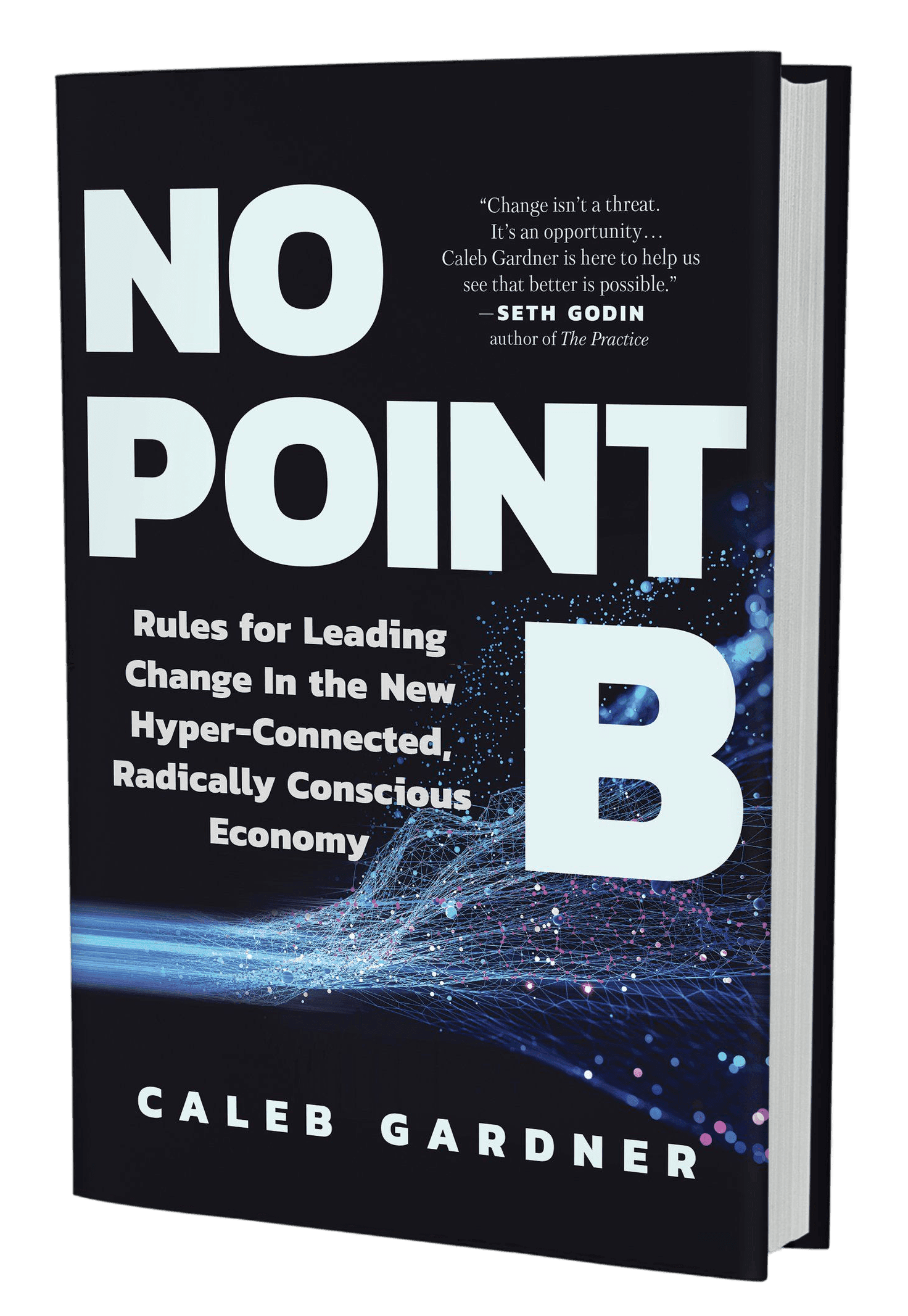 No Point B book cover by Caleb Gardner